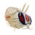 Used Rawlings PL90SSG BB/SB Glove T-ball White 9" 11760-S000097063 View 2