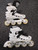 Used LONG FENG Senior Aggressive Skates White Adjustable 11849-S000043633 View 3