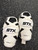 Used STX CELL IV Lacrosse Arm Pads/Guards White MD 11162-S000464484 View 1