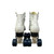 Used RollerDerby ROLLER STAR FREESTYLE Senior Roller Quad Skates White Senior 7 View 3