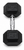 New RUBBER DUMBBELL 25 LB View 1