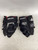 Used Bauer LIL SPORT Youth Shin Guards Black 8" 11851-S000051370 View 2