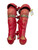 Used Easton RED SHIN GUARDS Catchers Leg Guards Red Junior 11745-S000196985 View 1