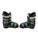 Used Dalbello GREEN MENACE Boys DH Ski Boot Black 245 MP - M06.5 - W07.5 11680-S000439104 View 2