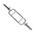 CAP 34" OLYMPIC STYLE TRICEP BAR # OB-34S 11731-CAPOB34S View 1