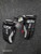 Used STX CELL VI Lacrosse Gloves Mens Black SM 11849-S000043709 View 1