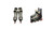 Used Bauer VAPOR X60R Senior Aggressive Skates Black Senior 7 11917-S000021160 View 1