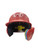Used Rawlings MPA X Batting Helmet w/Mask Red One Size 10589-S000438059 View 1