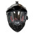 Used Sedici DUALE Adult Motocross Helmet Black Medium View 1