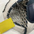 Used Warrior RGX Senior Goalie Catcher Navy And White 11876-S000011331 View 9