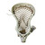 Used String King MARK 2D STRUNG Mens Lacrosse Head White 11484-S000312179 View 1