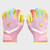 New Easton Ghost Ethos Happiness Project Fastpitch Batting Gloves, Pink, Girl's S 11805-EASE00750965 View 4