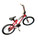 Used Dynacraft WIPEOUT BMX Bike Boys Red 20" 11884-S000069280 View 3