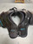 Used Champro SCORPION YOUTH FB Shoulder Pads Black LG 11307-S000268535 View 1