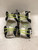 Used Reebok 5K Lacrosse Arm Pads/Guards White/Black/Yellow MD 11725-S000508591 View 3