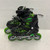 Used RollerDerby ION 7.2 2-5 Junior Roller Quad Skates Black Adjustable 11762-S000084984 View 1