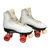 Used Dom Sports Senior Roller Quad Skates White Senior 7 11218-S000433307 View 2