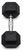 New RUBBER DUMBBELL 35 LB View 1