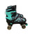 Used MARCENT 4-7 LIGHT UP Junior Roller Quad Skates Black Adjustable 11813-S000354427 View 1
