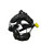 Used Rawlings MASK Catchers Helmet w/Mask Black Fits all 11847-S000038521 View 2