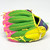 Used Franklin MESH TEK BB/SB Glove RH Throw Green And Yellow 9 1/2" 11805-S000088287 View 3