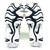 Used Nike VAPOR ULTRA FLY FASTFLEX Jr FB Cleats Black And Neon Green Junior 03.5 11805-S000088303 View 5
