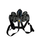 Used HZRDUS Lacrosse Rib Pads Black Youth Small 11798-S000045208 View 1
