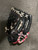 Used Rawlings FASTPITCH SOFTBALL GLOVE BB/SB Glove RH Throw Black 11 1/2" 11614-S000243691 View 1