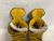Used Bauer S160 Junior Hockey Skate Black And Yellow Junior 03 11855-S000209543 View 3