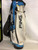 Used Ping HOOFER 4 WAY BAG Mens Stand Bag Carolina Blue And White 11900-S000030457 View 1