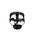 Used DEFENSE YTH BB/SB Fielders Mask Black SM 11814-S000403843 View 1
