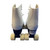 Used Roces CLASSIC ROLLER Senior Roller Quad Skates White Senior 8 10313-S000289584 View 1