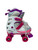 Used ONE2GO ROLLER SKATES Junior Roller Quad Skates White Adjustable 11836-S000042966 View 1