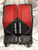 Used Bauer SUPREME MSPRO Goalie Leg Pads Inter Red 29" View 1