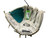 Used Wilson SIREN RH Throw Fastpitch Gloves Carolina Blue And White 12 1/2" 11347-S000276328 View 3