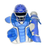 Used Rawlings RENEGADE 2.0 12-15 Catchers Set Royal Blue And Grey 11805-S000088537 View 1