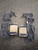 Used All-Star LG79PS Catchers Leg Guards Navy Blue Youth 11162-S000465354 View 2