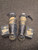 Used All-Star LG79PS Catchers Leg Guards Navy Blue Youth 11162-S000465354 View 1