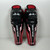 Used Bauer Legacy Youth Shin Guards Black And Red 10" 11622-S000157444 View 1