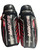 Used Bauer NSX Intermediate Shin Guards Black 12" 11774-S000090307 View 1