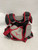 Used Mizuno SAMURAI Catchers Chest Protector Maroon Youth 11895-S000035788 View 9