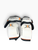 Used Itech 255TL Junior Hockey Elbow Pads White/Black MD, front view View 1