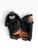 Used Itech 255TL Junior Hockey Elbow Pads White/Black MD, back view View 2