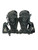 Used Mizuno SAMURAI BB/SB Catchers Knee Savers Black 11836-S000043169 View 1