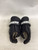 Used Warrior BURN Lacrosse Gloves Junior Black MD 11851-S000052163 View 1
