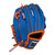 Used Dicks Sporting Goods DSG Baseball/Softball Glove 9" Right Hand Throw Royal Blue/Orange, back view View 2