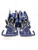 Used Bauer M5 PRO 30IN SMALL Goalie Leg Pads Inter Navy Blue 30" 11860-S000315742 View 5