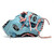 Used Rawlings HEART OF THE HIDE BB/SB Glove RH Throw Carolina Blue And Pink 11 1/2" 11805-S000088760 View 2