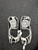 Used Bauer NEXUS 400 Junior Shin Guards White 10" 11162-S000465674 View 2