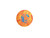 Used Infinite Discs RUBBER PUTTER 174 Disc Golf Putter Orange 11842-S000233712 View 1